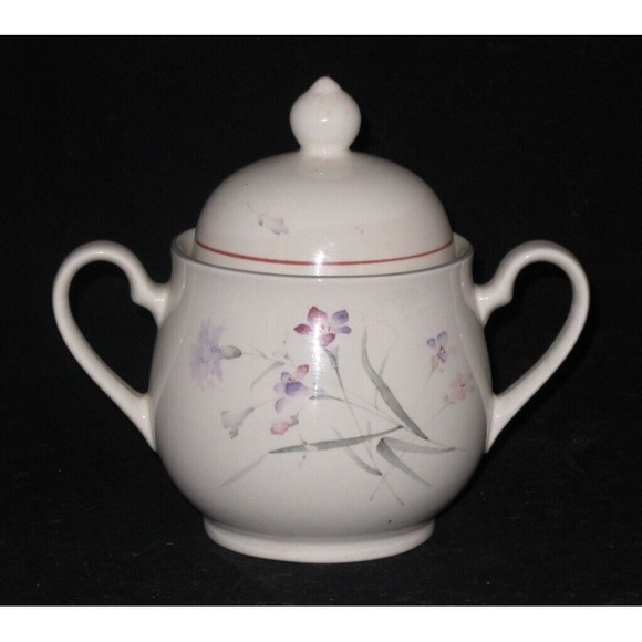 Noritake Keltcraft River Oaks Sugar Bowl w/ Lid Ireland - Picture 1 of 3